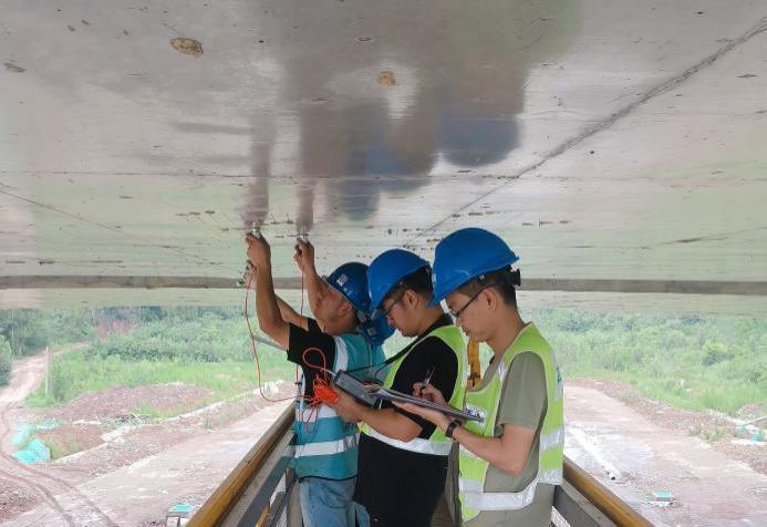 成都天府国际机场高速公路（机场南线） 交工验收检测顺利完成